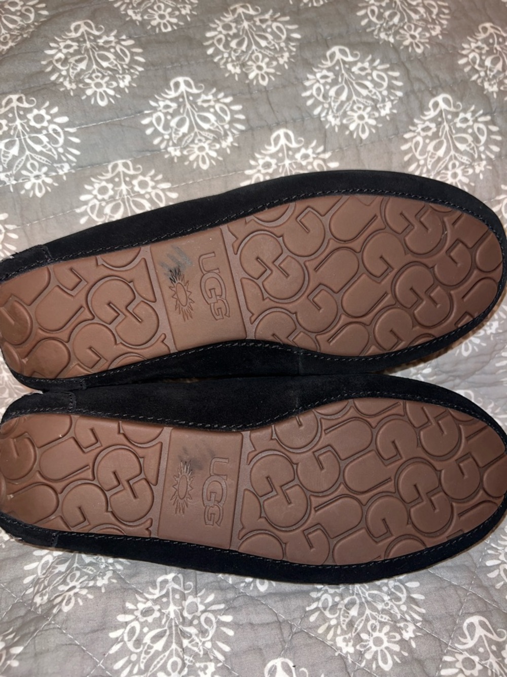 UGG women’s Ansley Slippers black suede - Picture 5 of 5